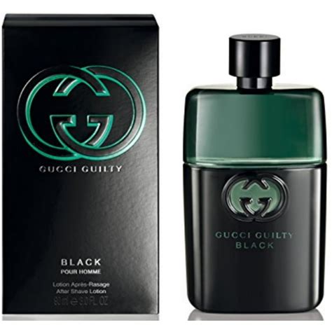 gucci guilty black uomo|gucci black guilty after shave.